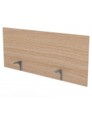 Schermo in melaminico per scrivania e/o workstation, spessore 18 mm - Colori a Scelta - cm 120x18x50h