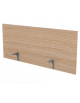 Schermo in melaminico per scrivania e/o workstation, spessore 18 mm - Colori a Scelta - cm 120x18x50h