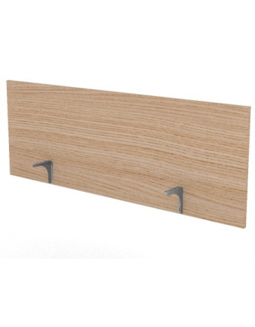 Schermo in melaminico per scrivania e/o workstation, spessore 18 mm - Colori a Scelta - cm 140x18x50h