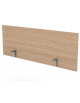 Schermo in melaminico per scrivania e/o workstation, spessore 18 mm - Colori a Scelta - cm 140x18x50h