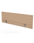 Schermo in melaminico per scrivania e/o workstation, spessore 18 mm - Colori a Scelta - cm 160x18x50h
