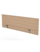 Schermo in melaminico per scrivania e/o workstation, spessore 18 mm - Colori a Scelta - cm 160x18x50h