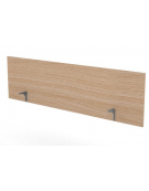 Schermo in melaminico per scrivania e/o workstation, spessore 18 mm - Colori a Scelta - cm 180x18x50h