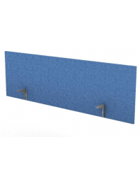 Schermo fonoassorbente rivestito in tessuto per scrivania e/o workstation, spessore 18 mm - Colori a Scelta - cm 160x18x50h