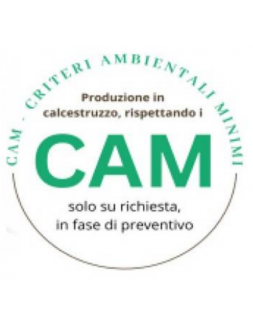 Panchina circolare seduta legno e fioriera centrale in graniglia di marmo antidegrado colore a scelta - Diametro esterno cm 200