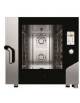 Forno elettrico ventilato a convezione combinato vapore 6 Teglie GN 2/1 - COMANDI TOUCH SCREEN - LAVAGGIO AUTOMATICO