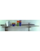 Mensola inox a muro Dimensioni cm.100x30