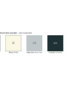 Scrivania ufficio operativa - doppia - gamba a U - cm 120x166x72h