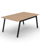 Benches autonomo - piano melaminico spessore mm 30 e struttura metallica gambe inclinate - Colori a scelta - cm 100x165x74,5h