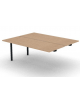 Allungo per benches profondità cm 145 - piano melaminico spessore mm 25 e struttura metallica - Colori a scelta - cm 180x145x74h