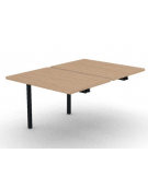 Allungo per benches profondità cm 145 - piano melaminico spessore mm30 e struttura metallica -Colori a scelta- cm 100x145x74,5h