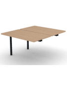 Allungo per benches profondità cm 145 - piano melaminico spessore mm30 e struttura metallica -Colori a scelta- cm 120x145x74,5h