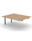 Allungo per benches profondità cm 145 - piano melaminico spessore mm30 e struttura metallica -Colori a scelta- cm 180x145x74,5h