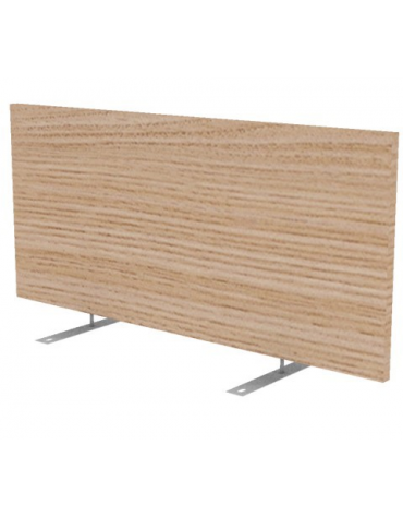 Schermo in melaminico per scrivania e/o workstation, spessore 18 mm - Colori a Scelta - cm 80x18x50h