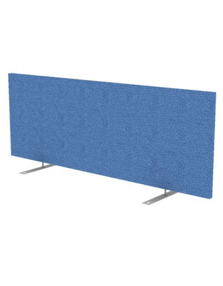 Schermo fonoassorbente rivestito in tessuto per benches, spessore 18 mm - Colori a Scelta - cm 100x18x35h