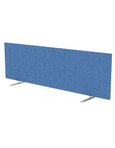 Schermo fonoassorbente rivestito in tessuto per benches, spessore 18 mm - Colori a Scelta - cm 120x18x35h