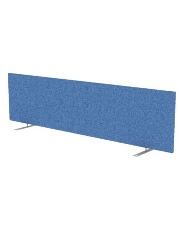 Schermo fonoassorbente rivestito in tessuto per benches, spessore 18 mm - Colori a Scelta - cm 140x18x35h