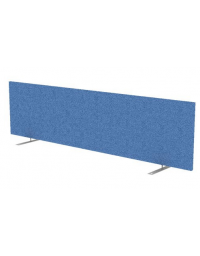 Schermo fonoassorbente rivestito in tessuto per benches, spessore 18 mm - Colori a Scelta - cm 140x18x35h