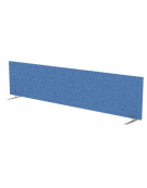 Schermo fonoassorbente rivestito in tessuto per benches, spessore 18 mm - Colori a Scelta - cm 160x18x35h