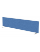 Schermo fonoassorbente rivestito in tessuto per benches, spessore 18 mm - Colori a Scelta - cm 160x18x35h