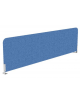 Schermo trasversale fonoassorbente rivestito in tessuto per benches, spessore 18 mm - Colori a Scelta - cm 145x18x35h