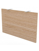 Scrivania per servente piano in melaminico spessore mm 30 e gamba metallica ad anello chiuso  -Colori a scelta- cm 200x100x74,5h