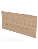 Pannello modesty per scrivanie, in melaminico spessore mm 18 - Colori a scelta - cm 80x18x36h