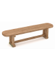 Panca pic-nic per 3 bambini in legno di pino termotrattato - cm 150x28xh35 - Età d'uso da 2 a 8 anni