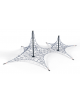 Rete Spider maxi doppia per arrampicata, struttura in metallo verniciato a polvere - Dimensioni cm 1000x600x400 h