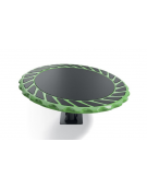 Giostra rotante spinner realizzata in HDPE antiscivolo - Basamento con elementi in acciaio - Diametro cm 180
