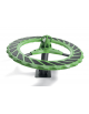 Giostra rotante spinner ad anello realizzata in HDPE - Basamento con elementi in acciaio - Diametro cm 180
