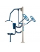 Stazione fitness Multifunzione con Thai Chi e Chest Press da esterno - cm 165x134x200h