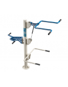 Shoulder Press inclusiva fitness da esterno per potenziamento muscolare - con Cyclette braccia - cm 153x102x161h