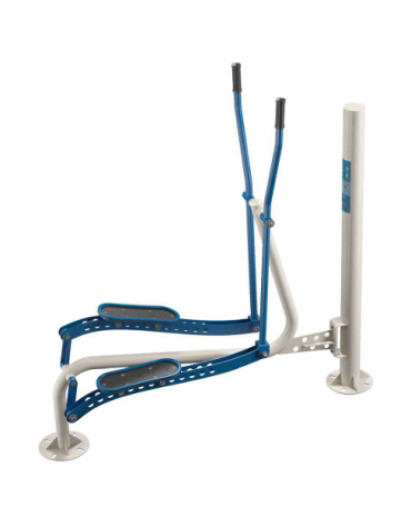 Ellittica fitness da esterno - per allenamento cardio e mobilizzazione completa - cm 172x50x171h