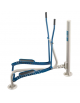 Ellittica fitness da esterno - per allenamento cardio e mobilizzazione completa - cm 172x50x171h