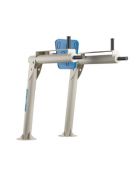 Stazione Parallele Fitness Outdoor per Dips e Addominali - cm 124x85x119h