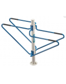 Stazione fitness Multifunzione a barre parallele basse - allenamento a corpo libero - cm 180x53x151h