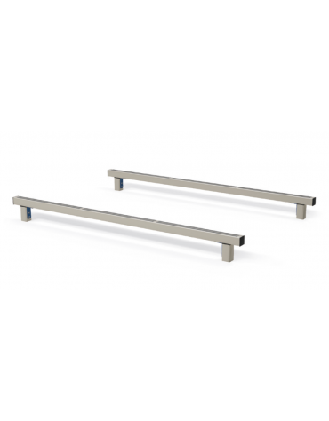 Asse per per esercizi di flessione del tronco con pali in alluminio - cm 302x195x22h