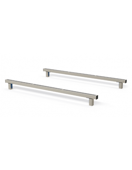 Asse per per esercizi di flessione del tronco con pali in alluminio - cm 302x195x22h
