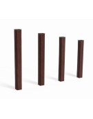 Pali per salti realizzati in plastica riciclata a diverse altezze - cm 159x9x110h