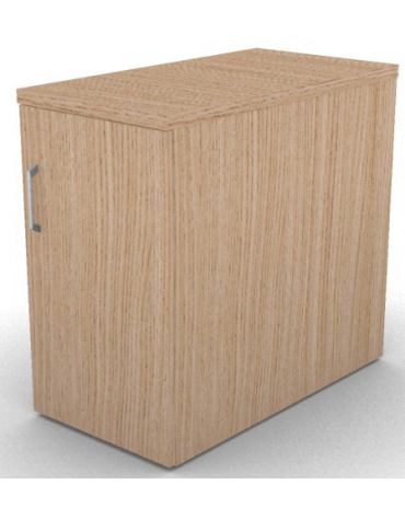 Mobile contenitore complanare con anta Dx/Sx, spessore piano mm 30 - Colori a scelta - cm 42x80x74,5h