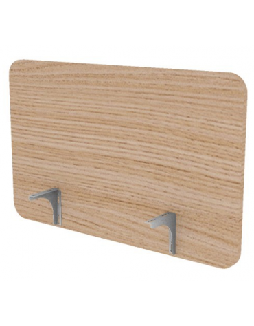 Schermo in melaminico per scrivania e/o workstation, spessore 18 mm - Colori a Scelta - cm 80x18x50h