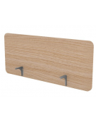 Schermo in melaminico per scrivania e/o workstation, spessore 18 mm - Colori a Scelta - cm 120x18x50h
