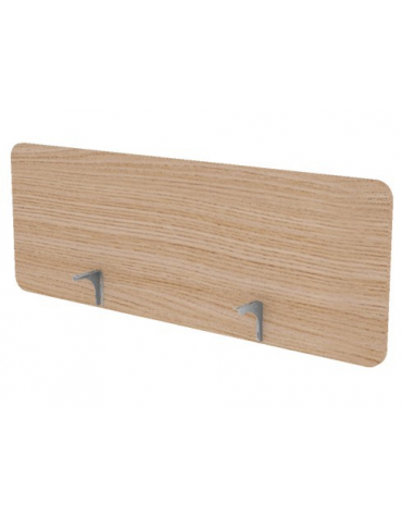 Schermo in melaminico per scrivania e/o workstation, spessore 18 mm - Colori a Scelta - cm 140x18x50h