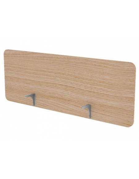 Schermo in melaminico per scrivania e/o workstation, spessore 18 mm - Colori a Scelta - cm 140x18x50h