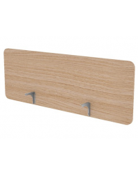 Schermo in melaminico per scrivania e/o workstation, spessore 18 mm - Colori a Scelta - cm 140x18x50h