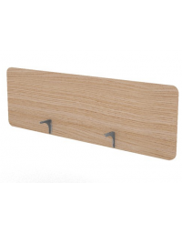 Schermo in melaminico per scrivania e/o workstation, spessore 18 mm - Colori a Scelta - cm 160x18x50h