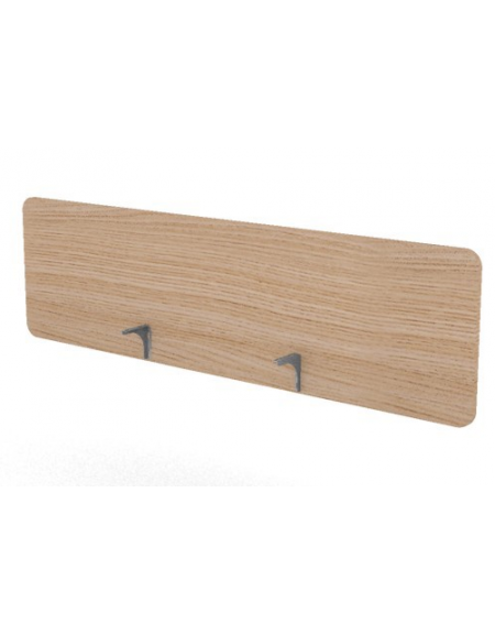 Schermo in melaminico per scrivania e/o workstation, spessore 18 mm - Colori a Scelta - cm 180x18x50h