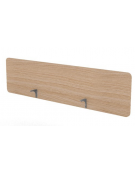 Schermo in melaminico per scrivania e/o workstation, spessore 18 mm - Colori a Scelta - cm 200x18x50h