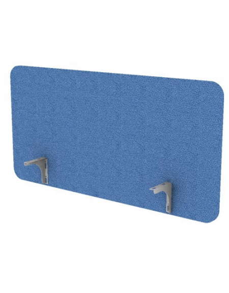 Schermo fonoassorbente rivestito in tessuto per scrivania e/o workstation, spessore 18 mm - Colori a Scelta - cm 100x18x50h